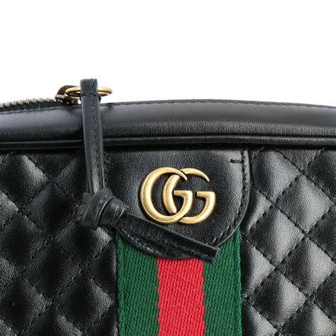 black gucci bag with stripe|black Gucci cross body bag.